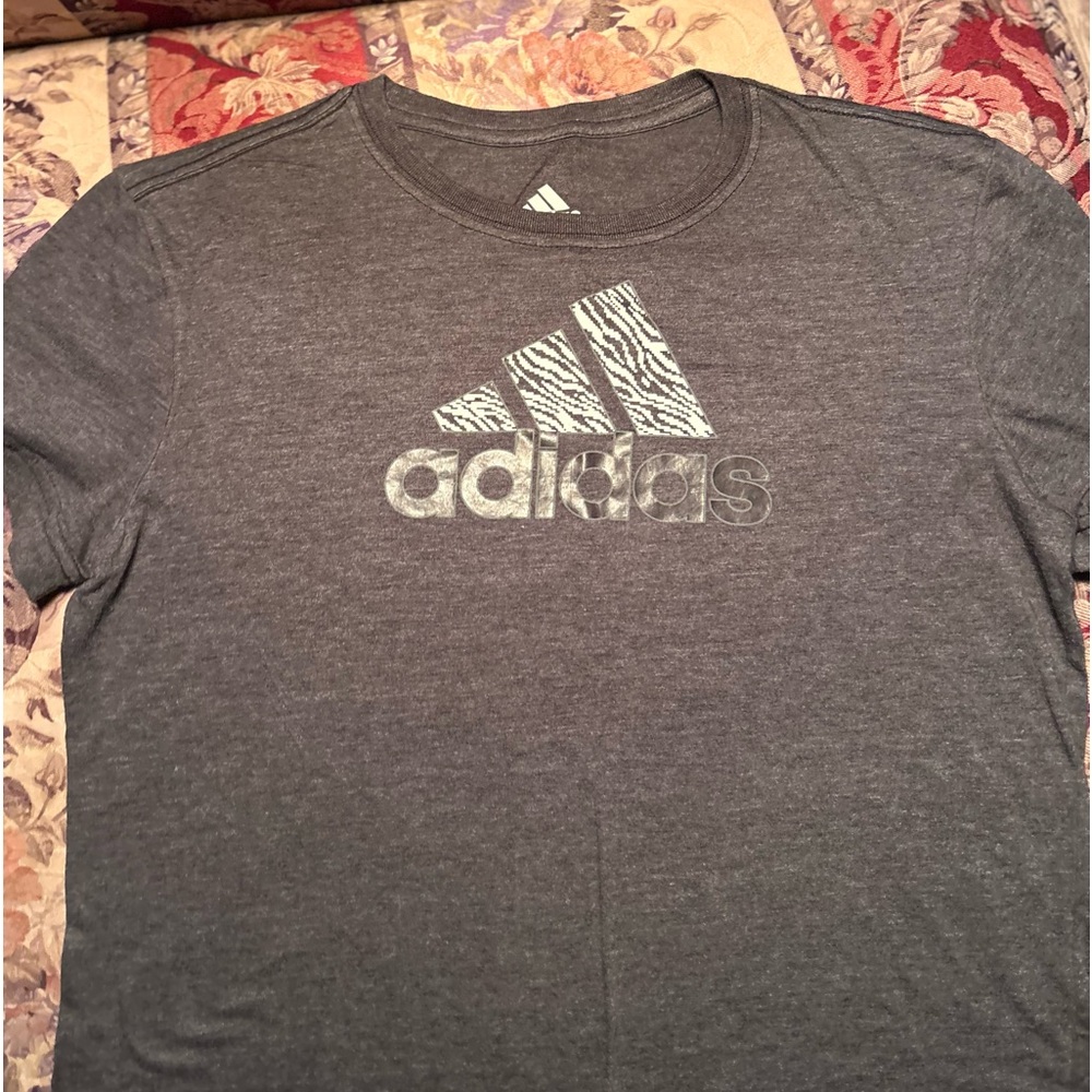Adidas Gray Men's T-Shirt